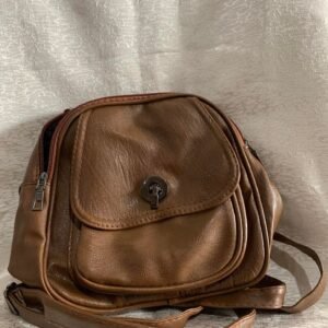 Mini Brown Backpack Bag
