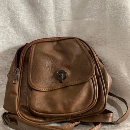 Mini Brown Backpack Bag
