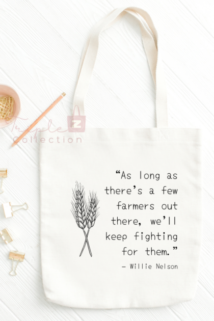 Support Farmers Tote Bag
