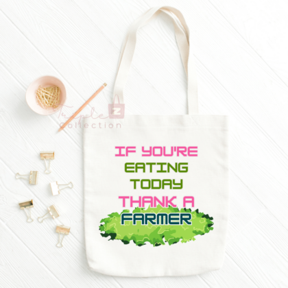 Support Farmers Tote Bag