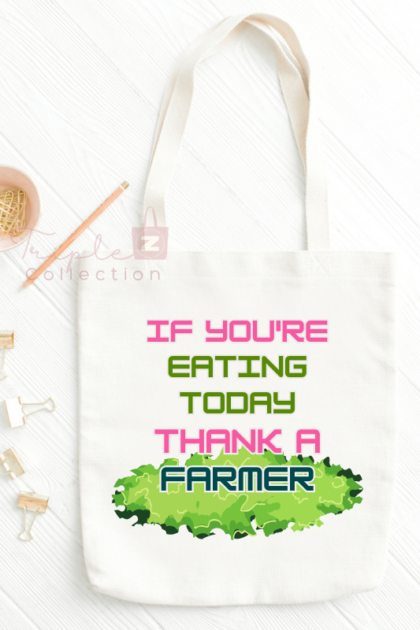 Support Farmers Tote Bag