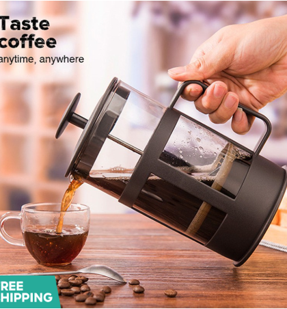 Jack Coffee press gift set French Press coffee maker 300ml